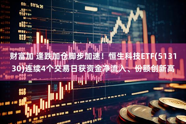 财富加 逢跌加仓脚步加速！恒生科技ETF(513130)连续4个交易日获资金净流入、份额创新高